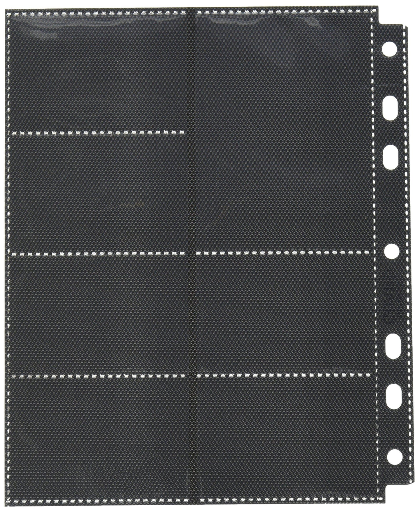 Ultimate Guard 14-Pocket Compact Pages Standard Size & Mini American Black (10)