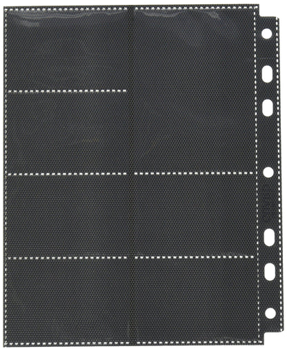 Ultimate Guard 14-Pocket Compact Pages Standard Size & Mini American Black (10)