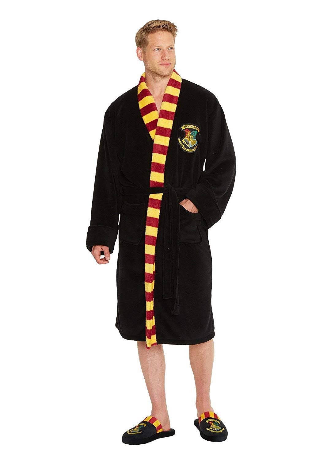 Groovy Hogwarts Bathrobe Multi Colour One Size