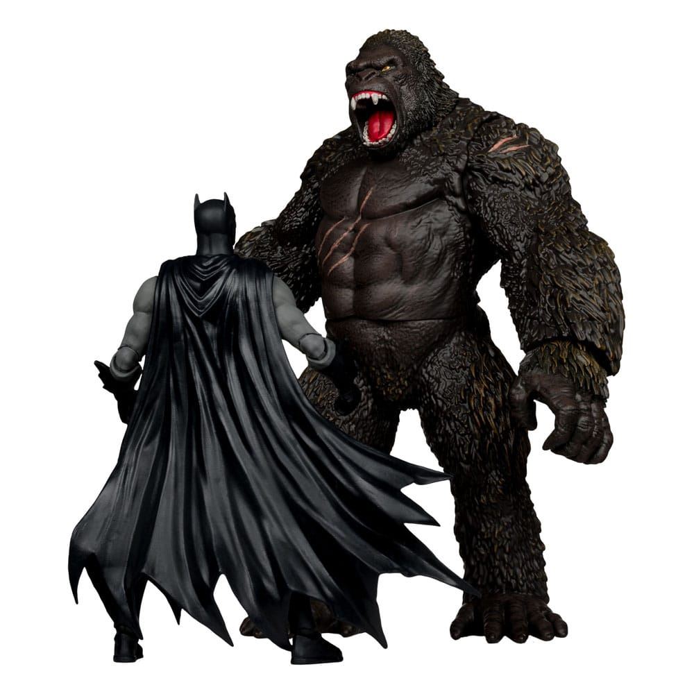 DC Justice League Monsterverse DC Multiverse Action Figures 2-Pack Batman & Kong