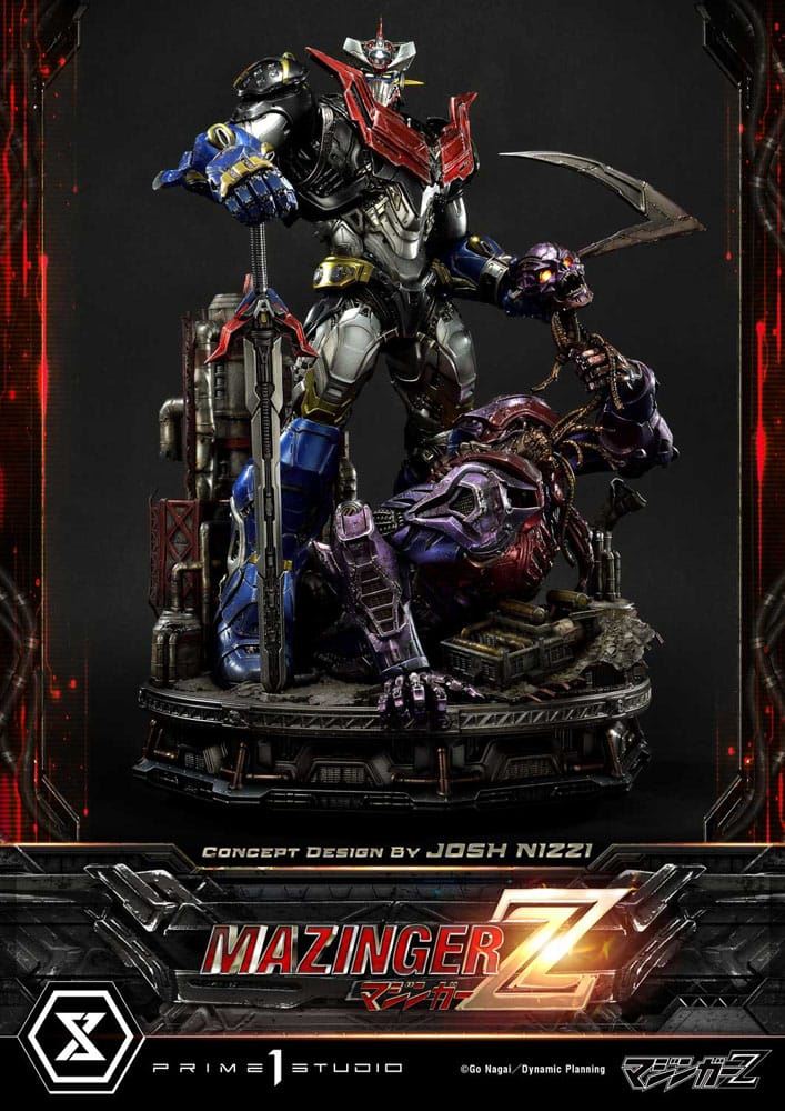 Mazinger Z Ultimate Diorama Masterline Statue Concept Design by Josh Nizzi Delux