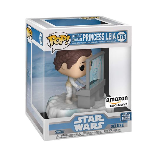 Funko - Deluxe: Star Wars (Princess Leia - Battle At Echo Base) POP! Vinyl