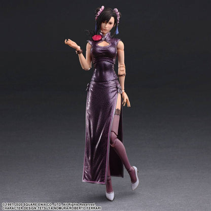 Final Fantasy VII Remake Play Arts Kai Figure Tifa Lockhart Sporty Dress 25cm
