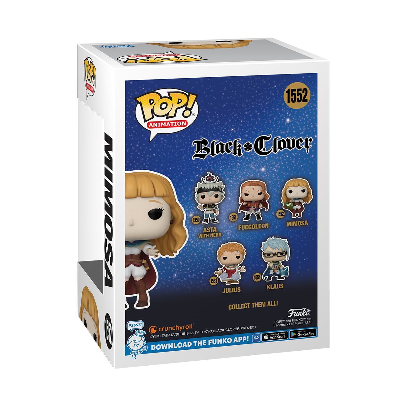 Black Clover POP! Animation Vinyl Figure Mimosa 9 cm