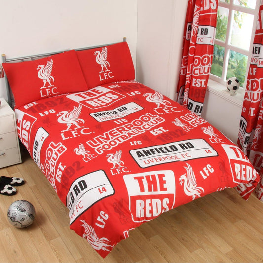 Liverpool Patch Duvet Set Double /Homeware