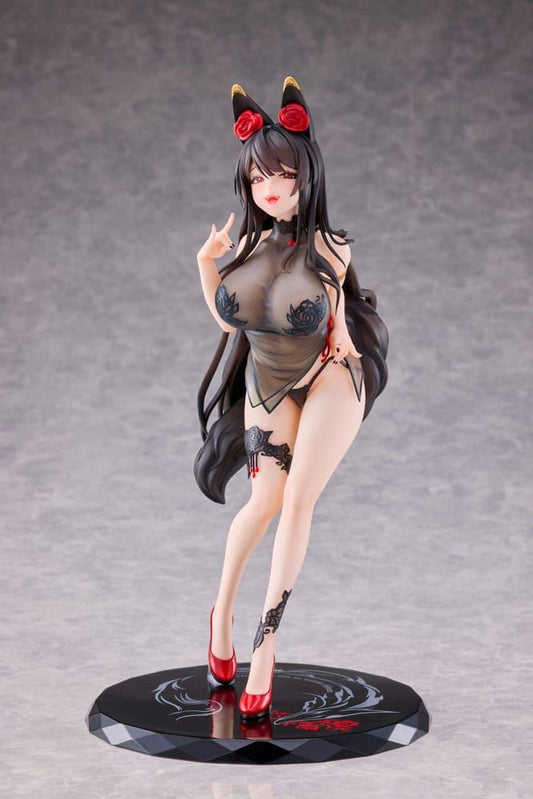 Original Character PVC Statue 1/6 Rose Fox Girl Blooming in Midwinter Illustrate