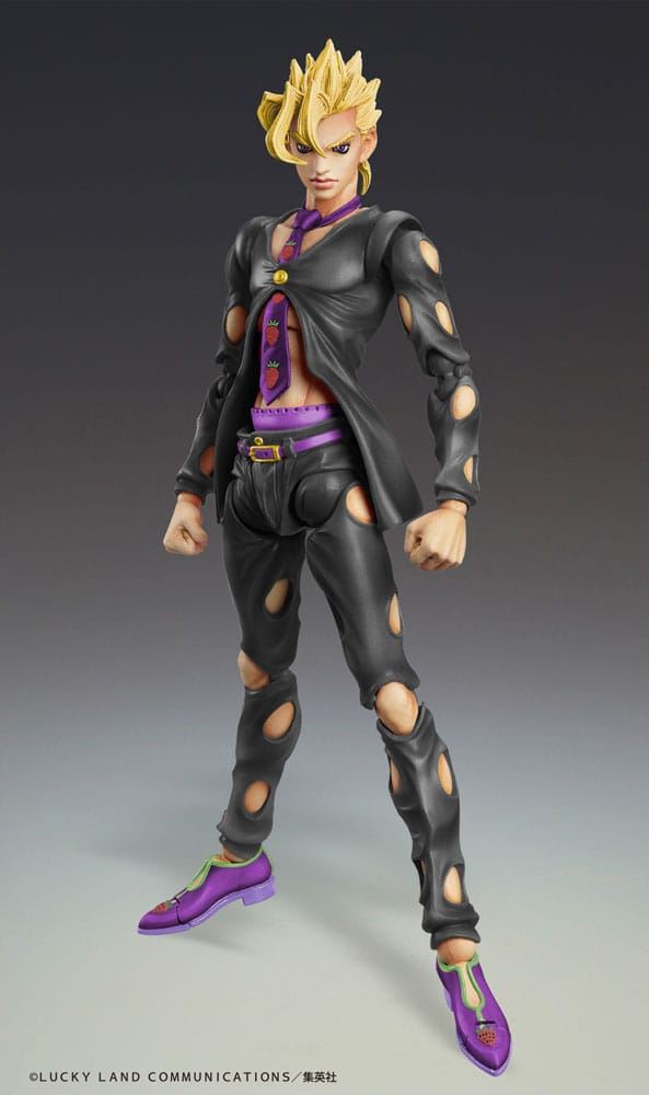 JoJo's Bizarre Adventure Part 5 Golden Wind Chozokado Pannacotta Fugo Black 15cm