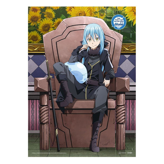 That Time I Got Reincarnated as a Slime Fabric Poster Demon Lord Rimuru 84x118cm