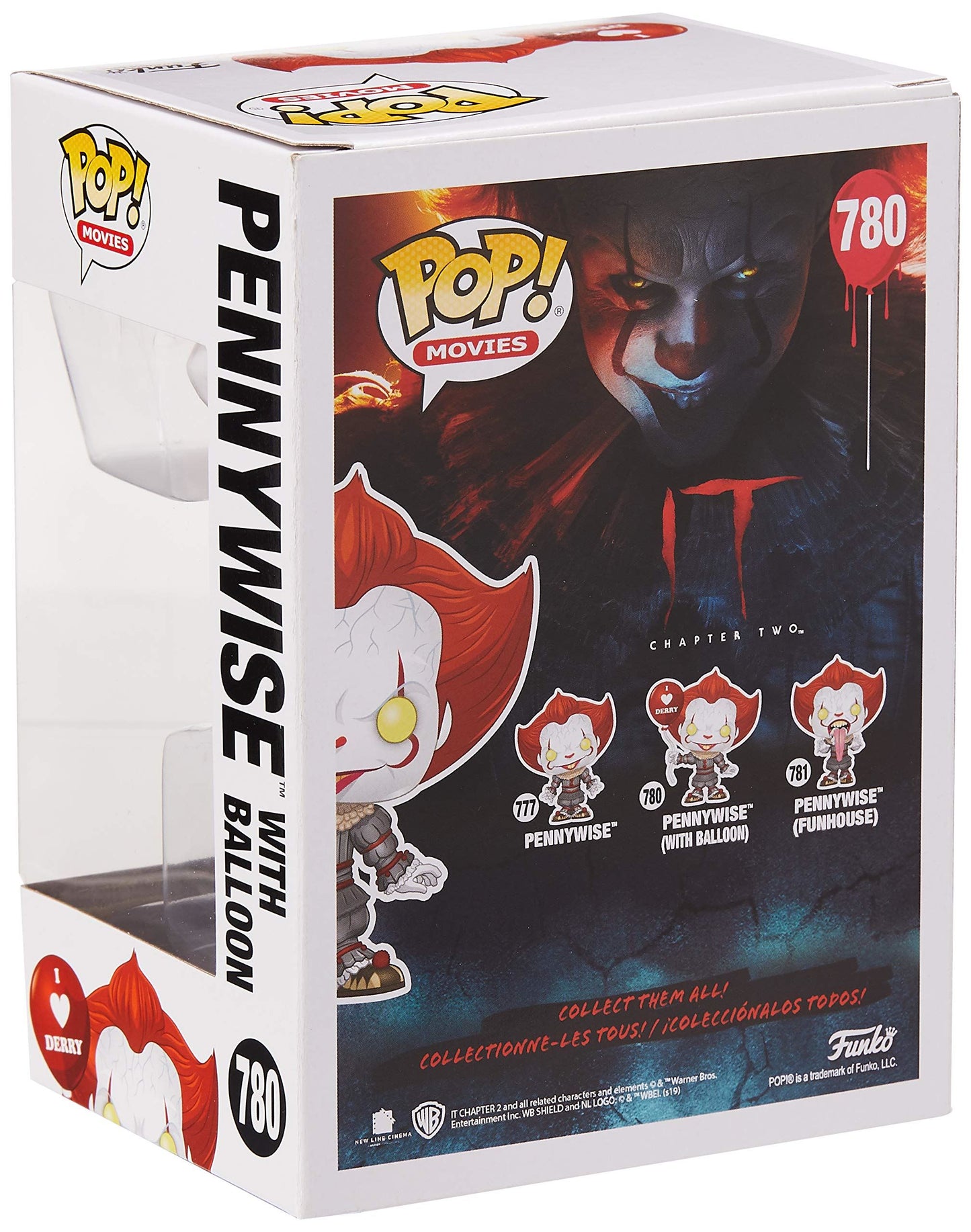 Funko - Movies: IT Chapter 2 (Pennywise with Balloon) POP! Vinyl /Figures