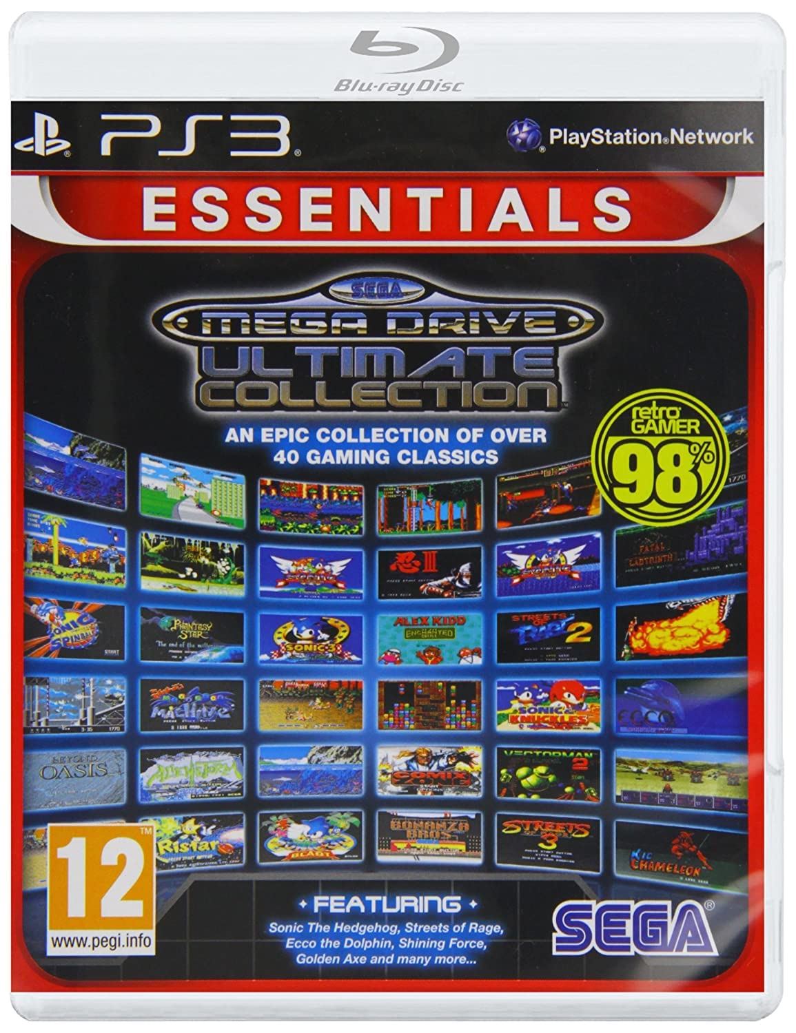 Sega Megadrive Ultimate Collection (Essentials) /PS3 *New & Sealed*