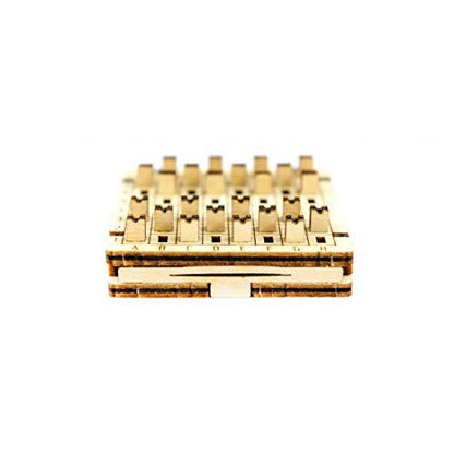 WoodenCity: Wooden Figures (Mini Checkers) /BoardGames
