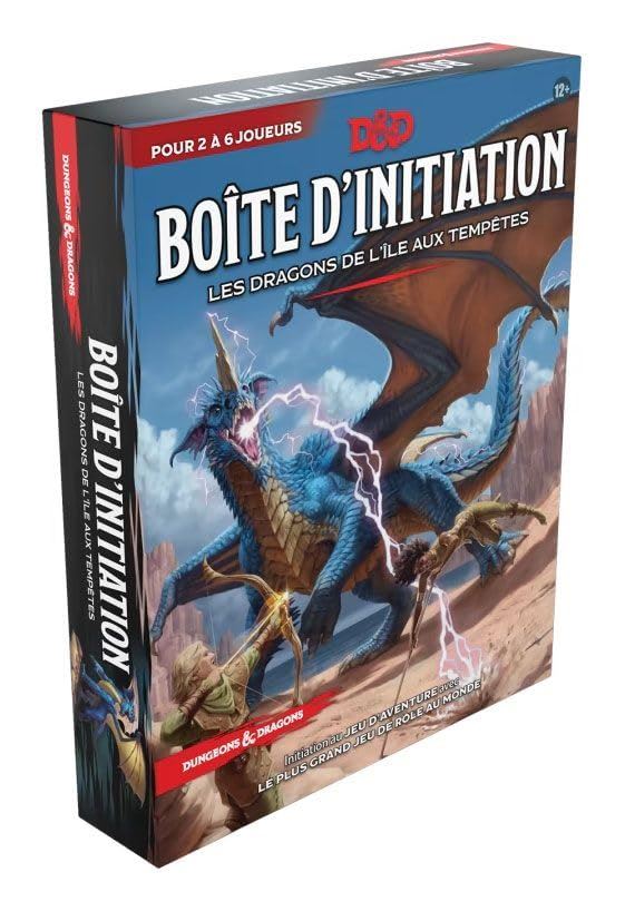 Dungeons&Dragons RPG Bo?te dInitiation  Les Dragons de l?le aux Temp?tes french