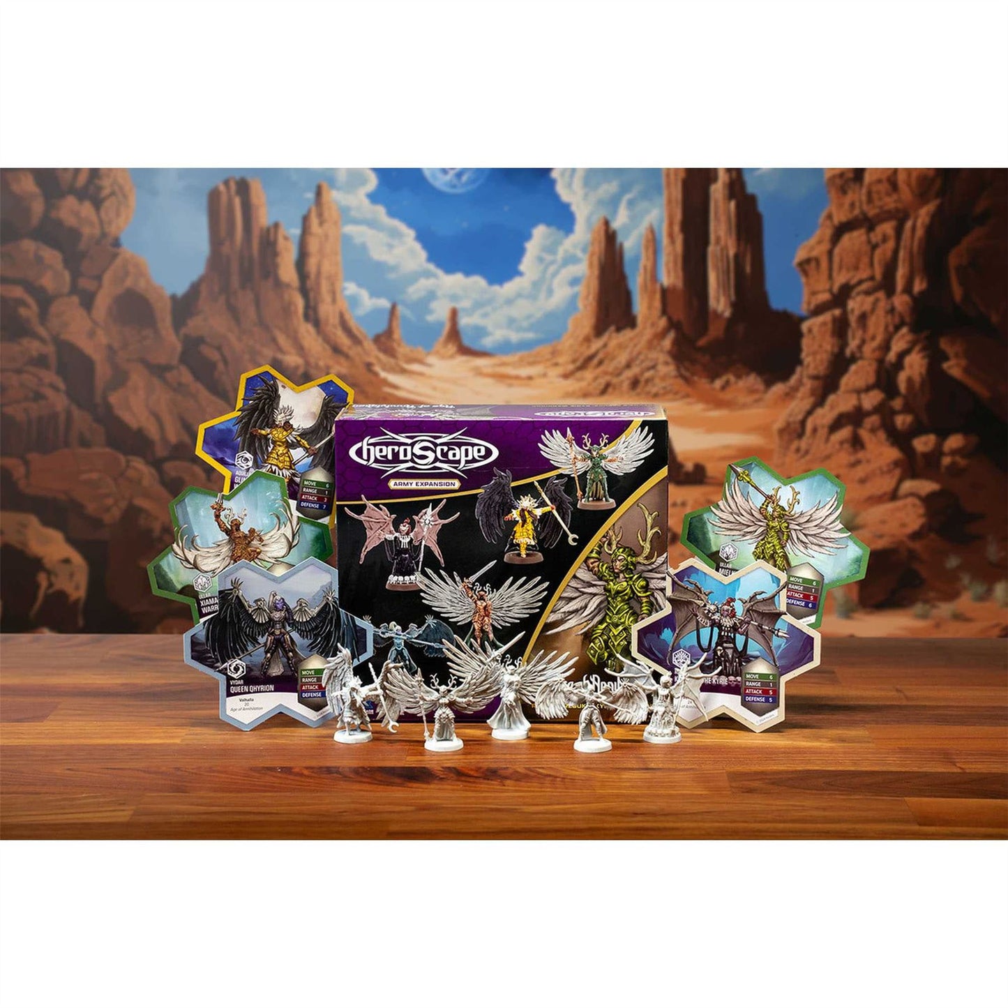 Heroscape: Revna?s Rebuke: Kyrie Warriors Army Expansion
