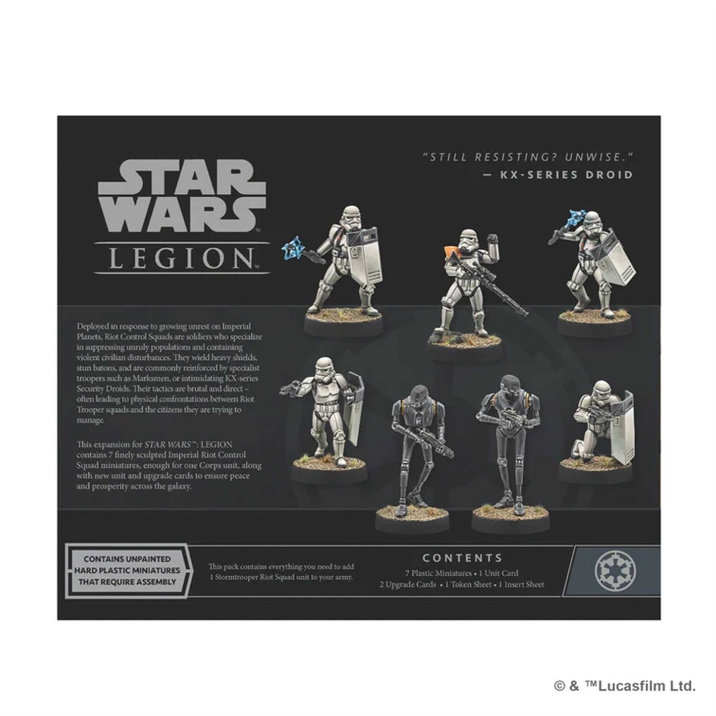 Imperial Riot Control Squad Expansion: Star Wars Legion