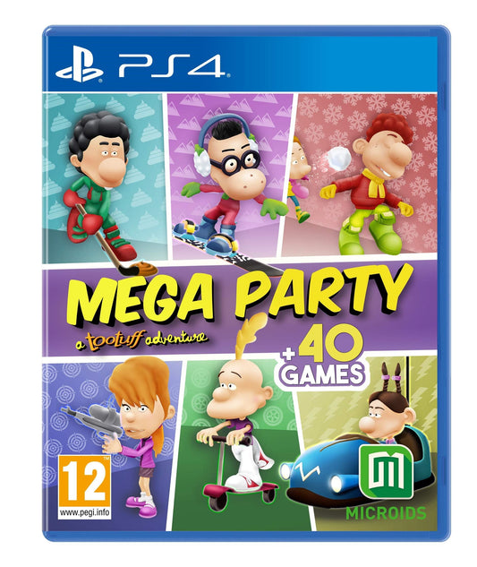 Mega Party A Tootuff Adventure Playstation 4 *New & Sealed*