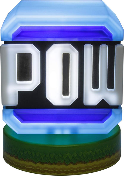 Official Nintendo Super Mario POW Block Icon Light Lamp