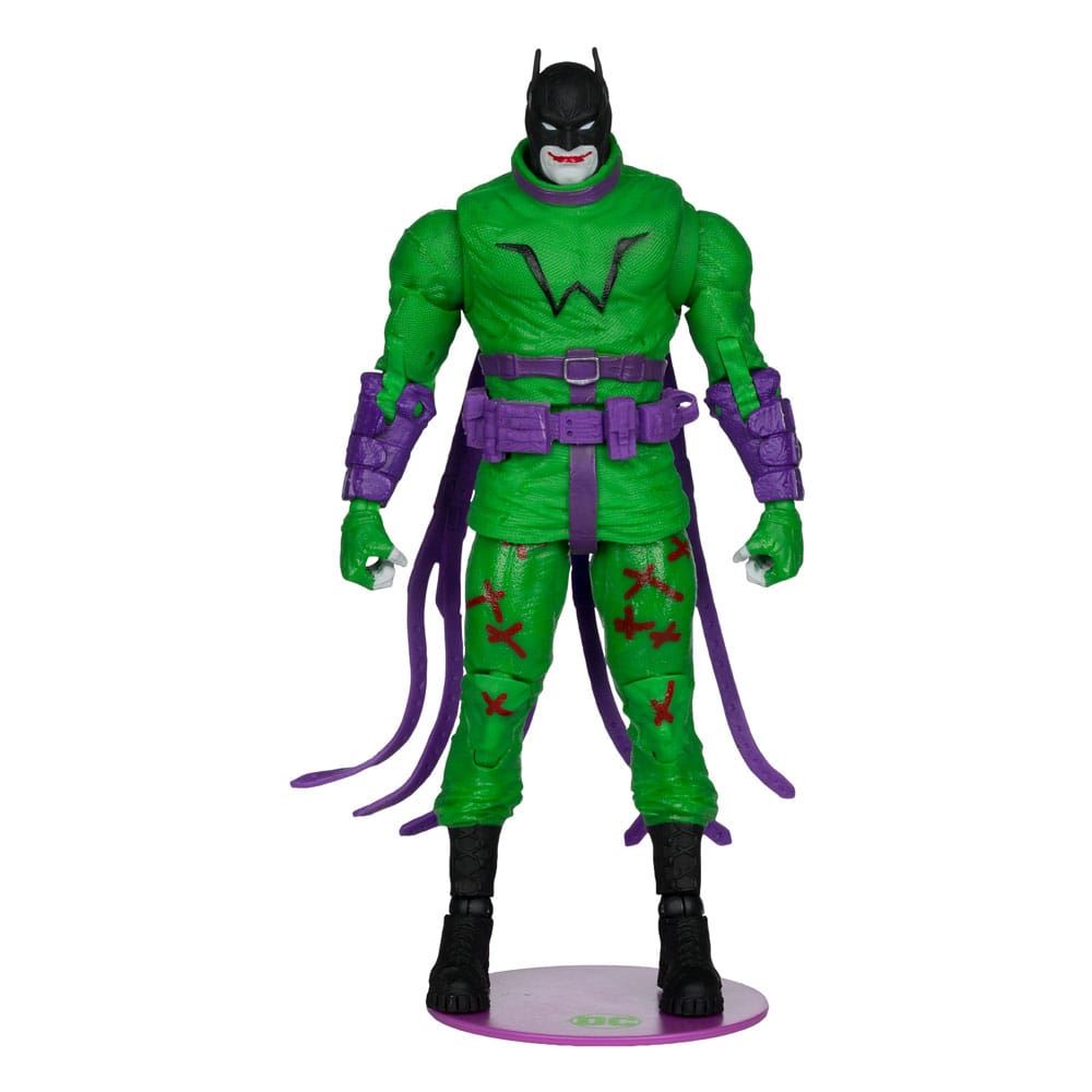 DC Multiverse Batman Batman Last Knight on Earth Jokerized Gold Label 18cm