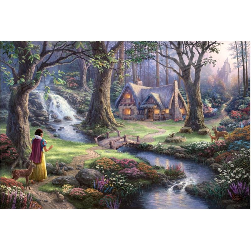 Thomas Kinkade: Disney Snow White (1000pc)