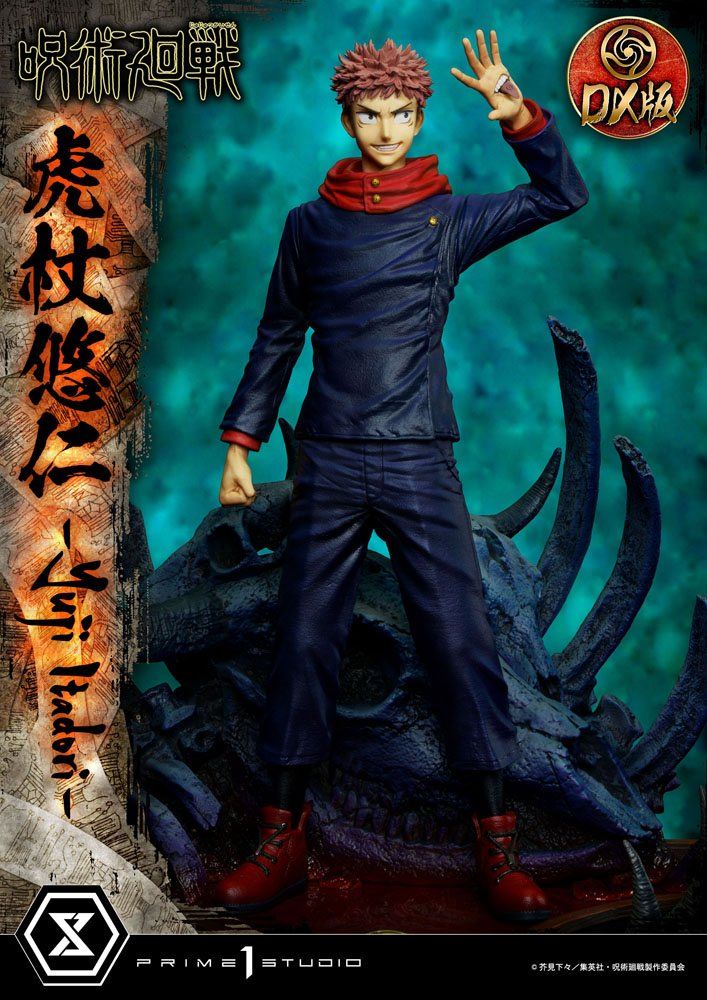 Jujutsu Kaisen Premium Masterline Series Statue Yuji Itadori Deluxe Version 38 c