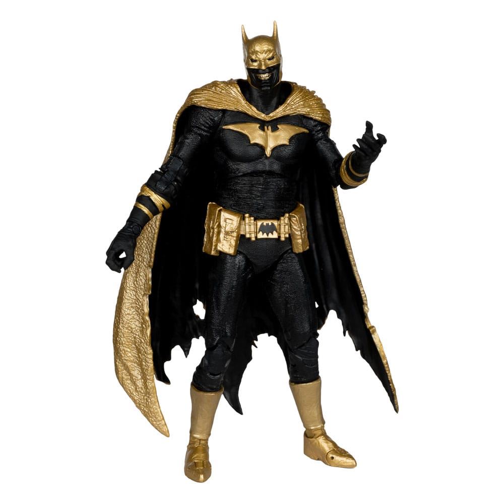 DC Multiverse Batman of Earth-22 Infected Dark Metal Knightmare Gold Label 18cm