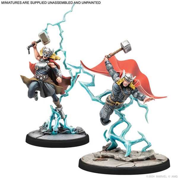 Mighty Thor, Lady Sif, Thor, Hero of Midgard & Loki, Prince of Lies Marvel Crisi