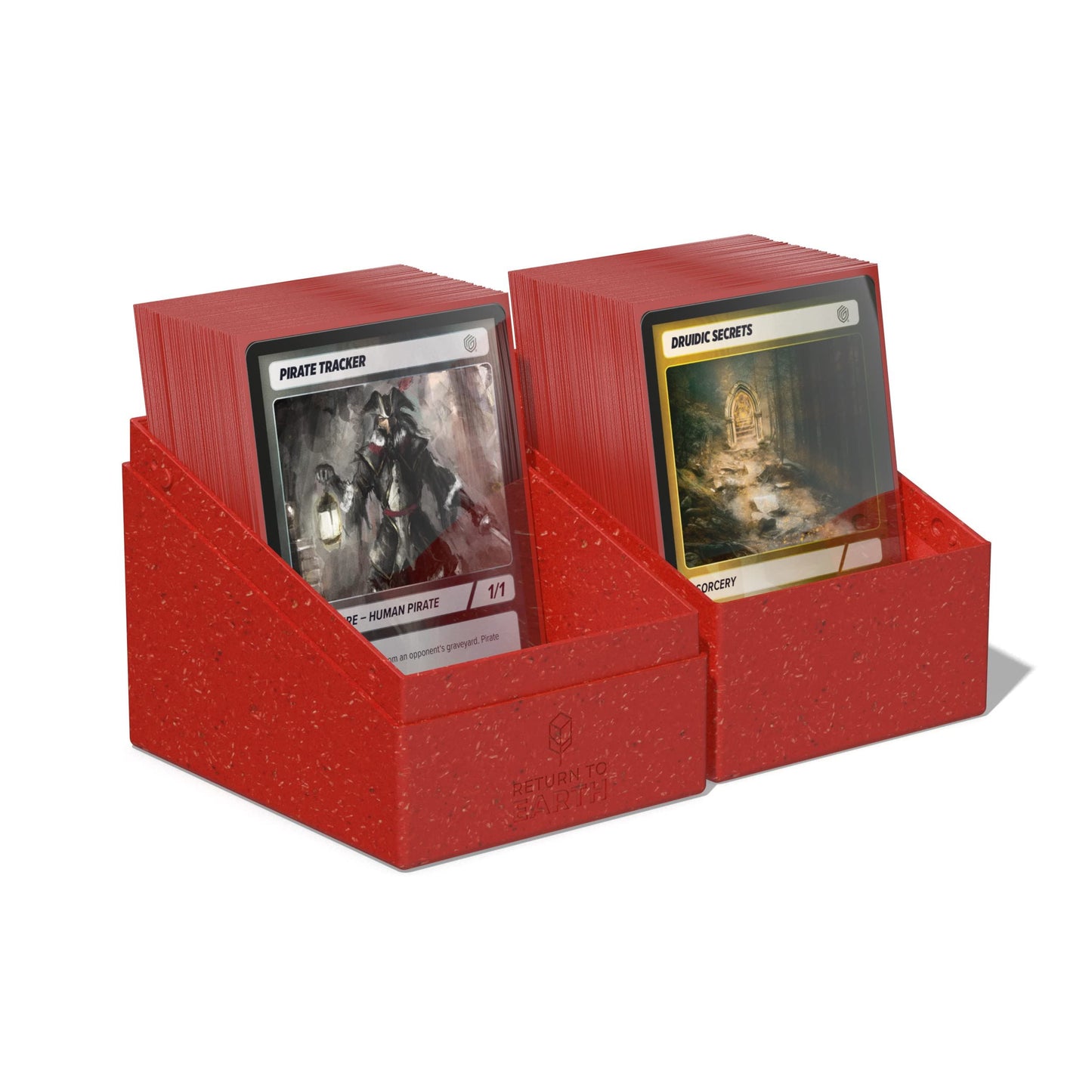 Ultimate Guard Return To Earth Boulder Deck Case 133+ Standard Size Red