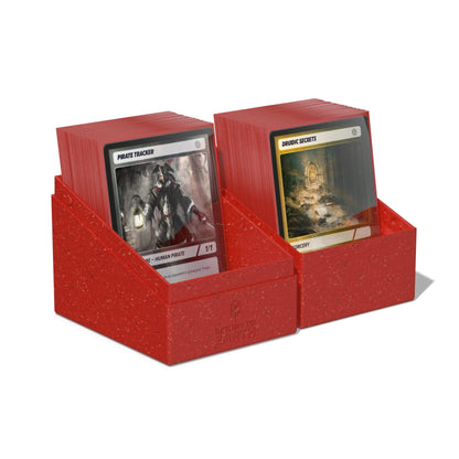 Ultimate Guard Return To Earth Boulder Deck Case 133+ Standard Size Red