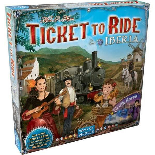 Ticket To Ride Map Collection 8: Iberia & South Korea