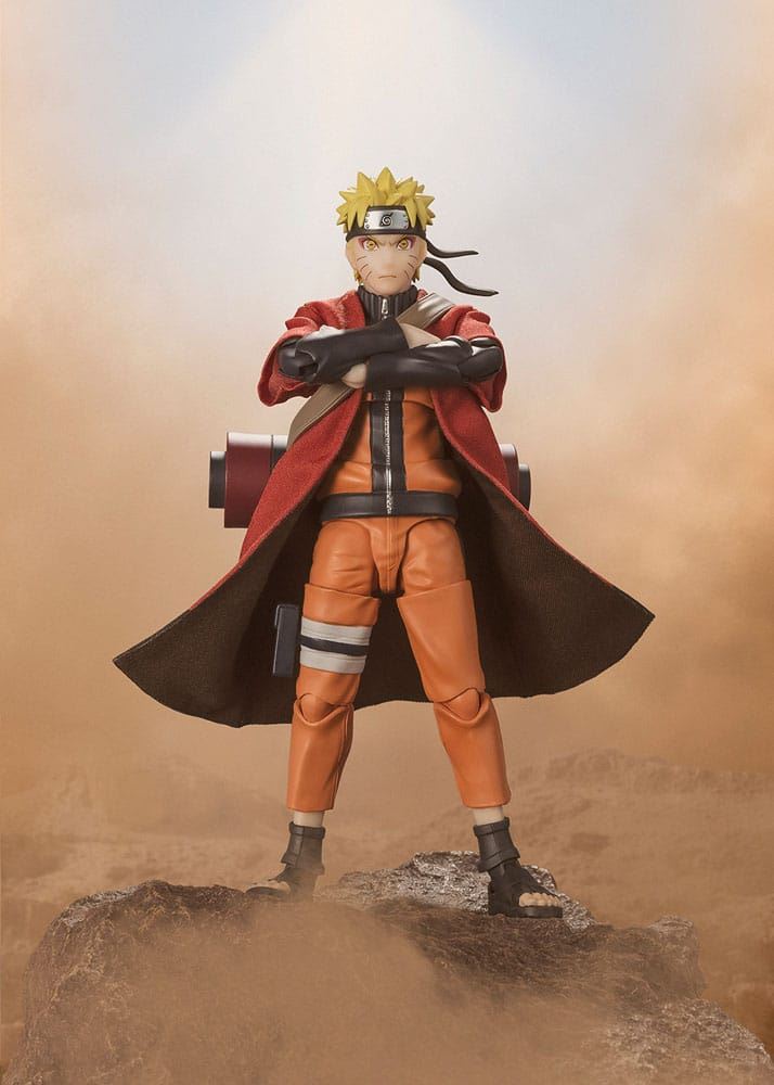Naruto Shippuden S.H. Figuarts Action Figure Naruto Uzumaki (Sage Mode) - Savior