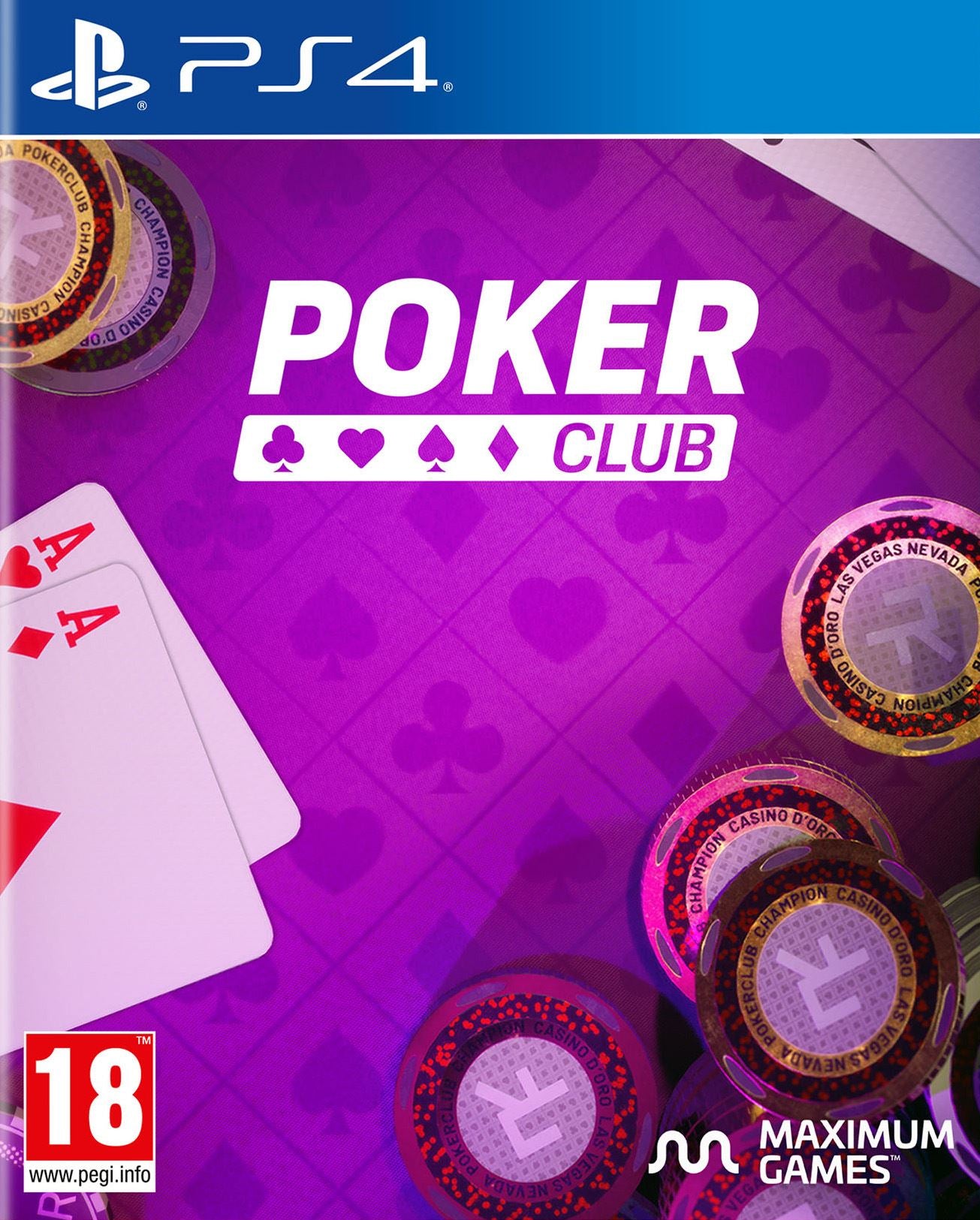 Poker Club Playstation 4 *New & Sealed*