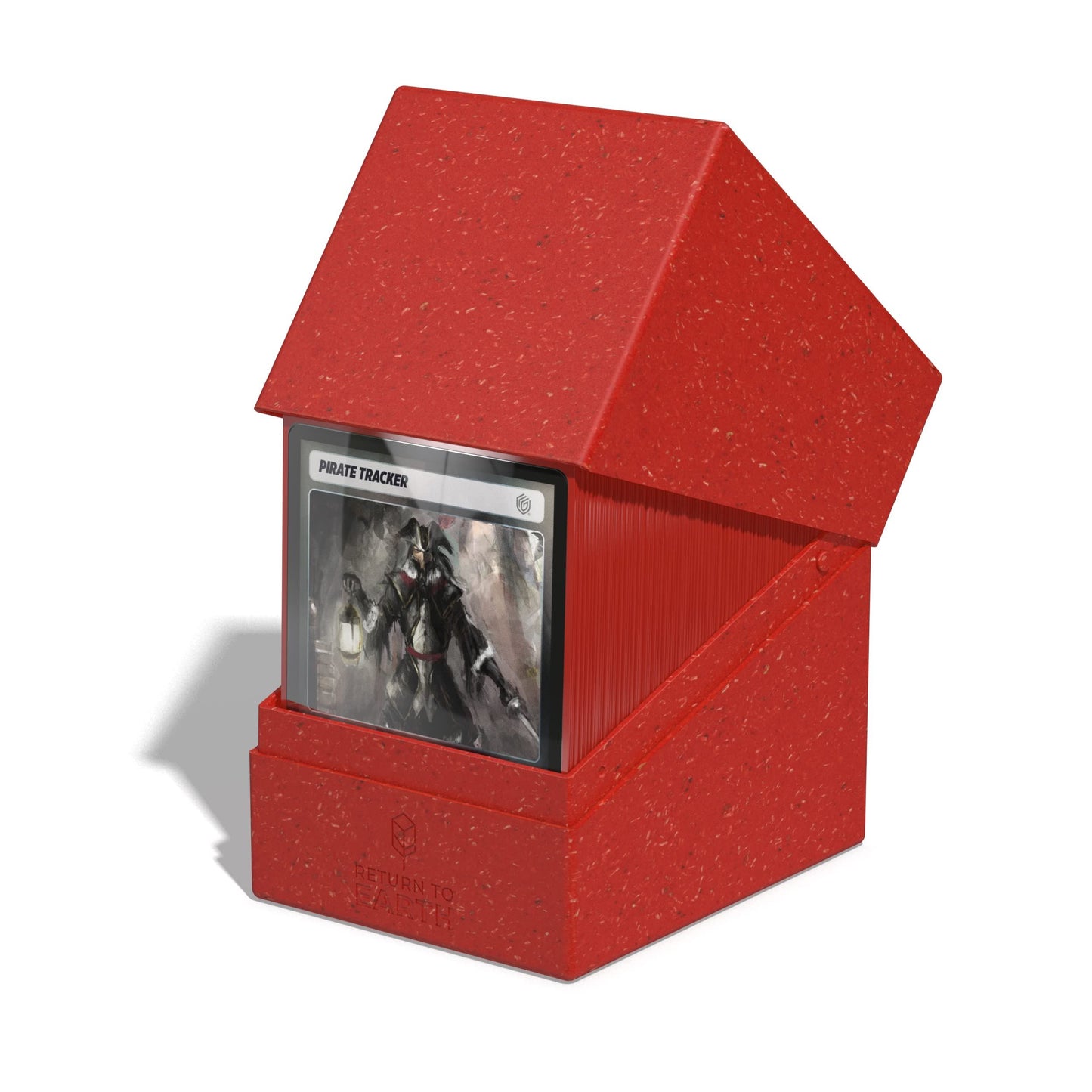 Ultimate Guard Return To Earth Boulder Deck Case 133+ Standard Size Red