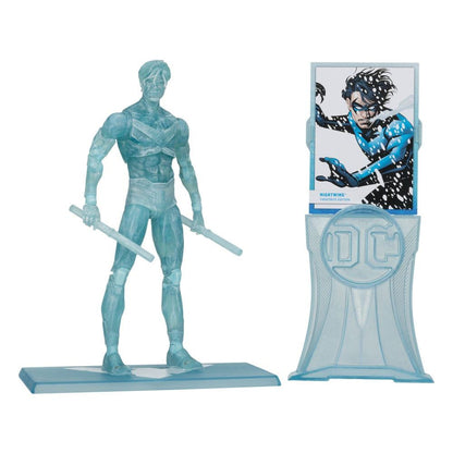 DC Multiverse Action Figure Nightwing Titans Frostbite Edition Gold Label 18cm