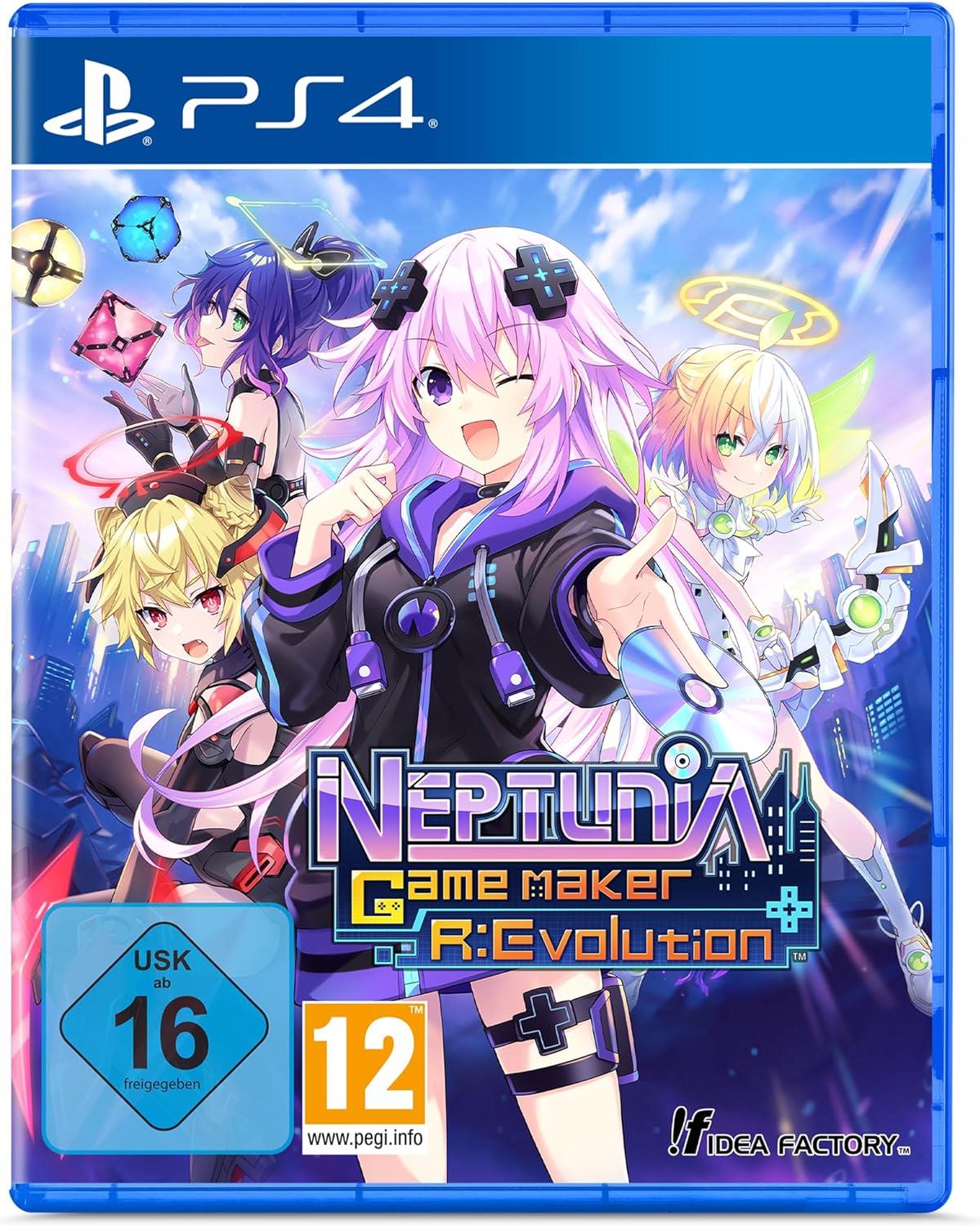 Neptunia Game Maker R:Evolution Day One Edition /PS4 *New & Sealed*
