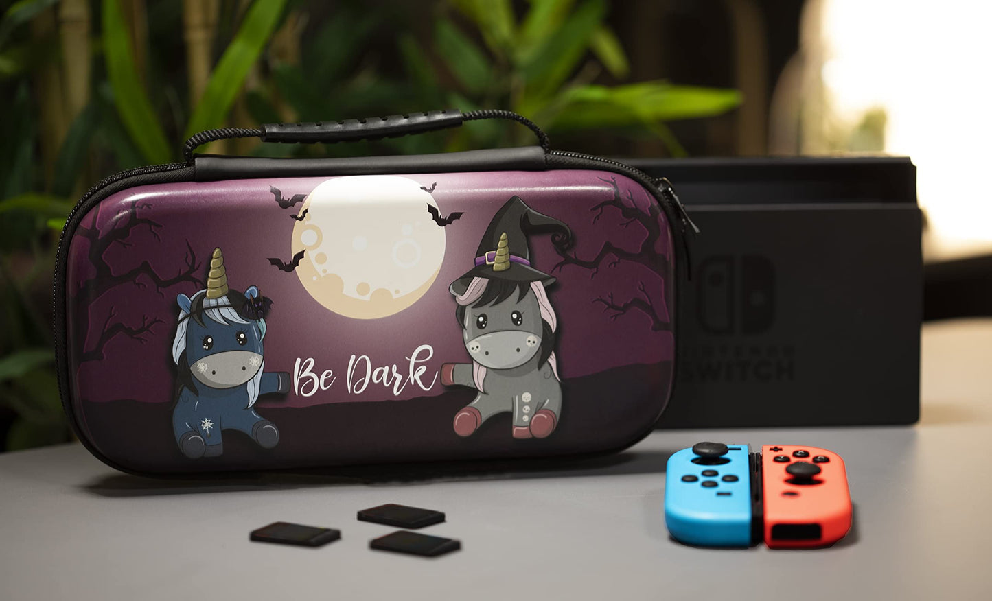 Konix Unik Switch Protective Carry Bag (Unicorn Be Dark) /Switch
