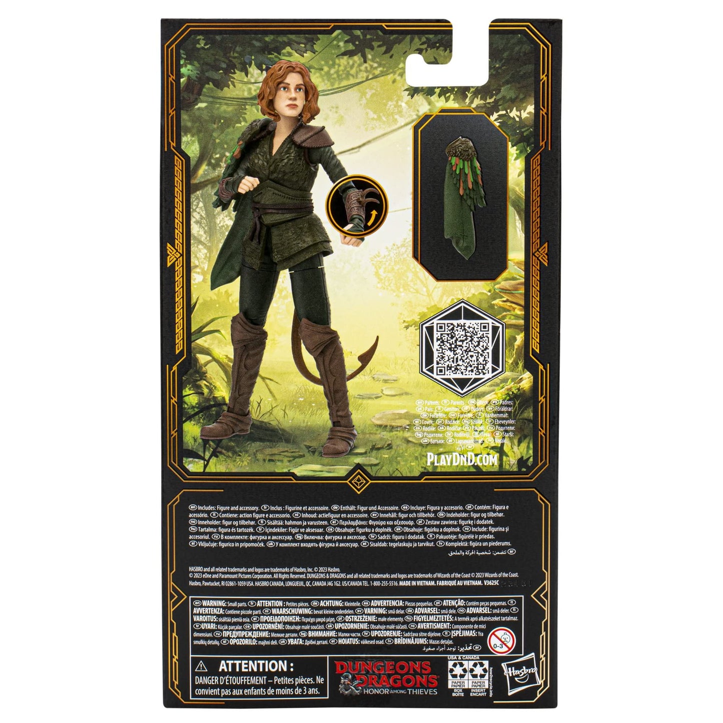 Dungeons & Dragons: Honor Among Thieves Golden Archive Action Figure Doric 15 cm