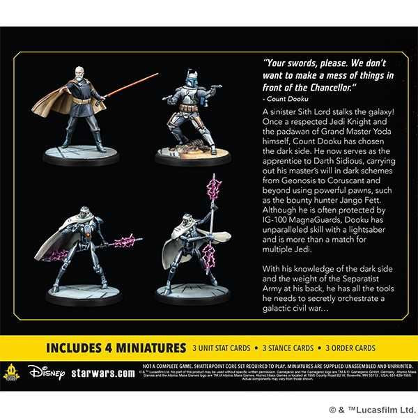 Twice the Pride (Count Dooku Squad Pack): Star Wars Shatterpoint