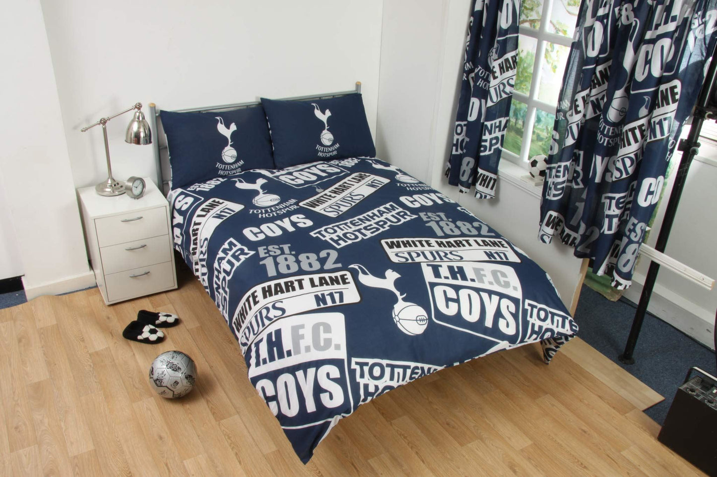 Tottenham Hotspur Patch Duvet Set Double/Homeware
