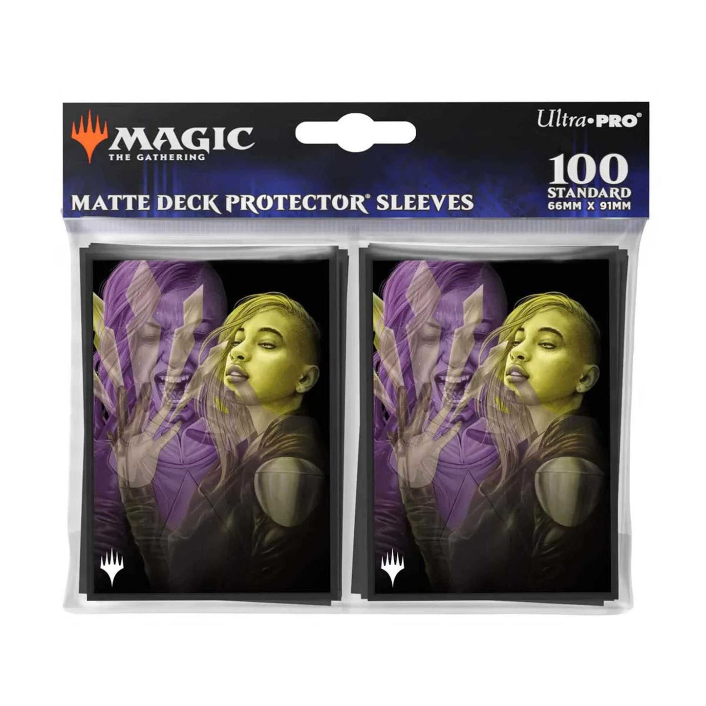 MTG: Duskmourn 100ct Deck Protector Sleeves Alt Art Key Character Mythic 3