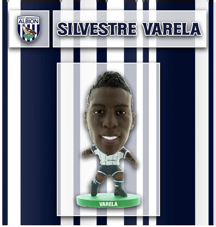 SoccerStarz West Brom Silvestre Varela Home Kit