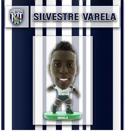 SoccerStarz West Brom Silvestre Varela Home Kit