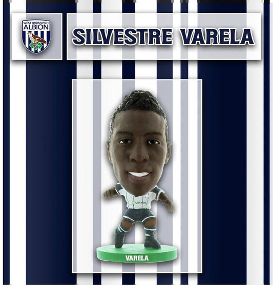 SoccerStarz West Brom Silvestre Varela Home Kit
