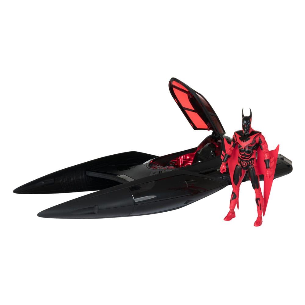 Batman Beyond DC Multiverse Action Figure with Vehicle Batman & The Batmobile (G