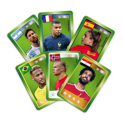 Top Trumps Match :World Football Stars Green 2024 /Boardgames
