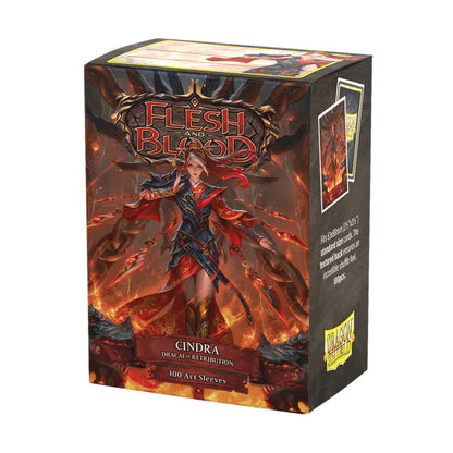 UNIT Matte Art Standard Sleeves: Flesh and Blood - Cindra (100 ct.)