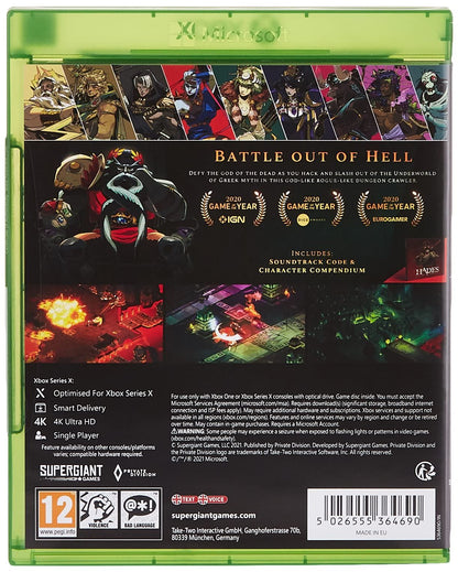 Hades /Xbox One *New & Sealed*
