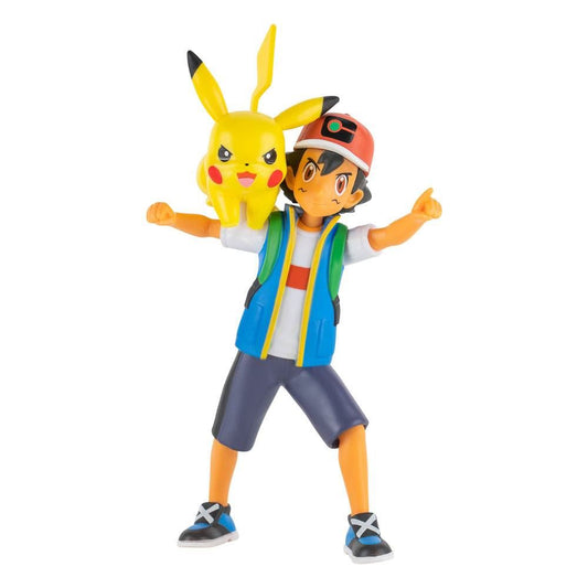 Pok?mon Battle Feature Figures Ash & Pikachu 11 cm