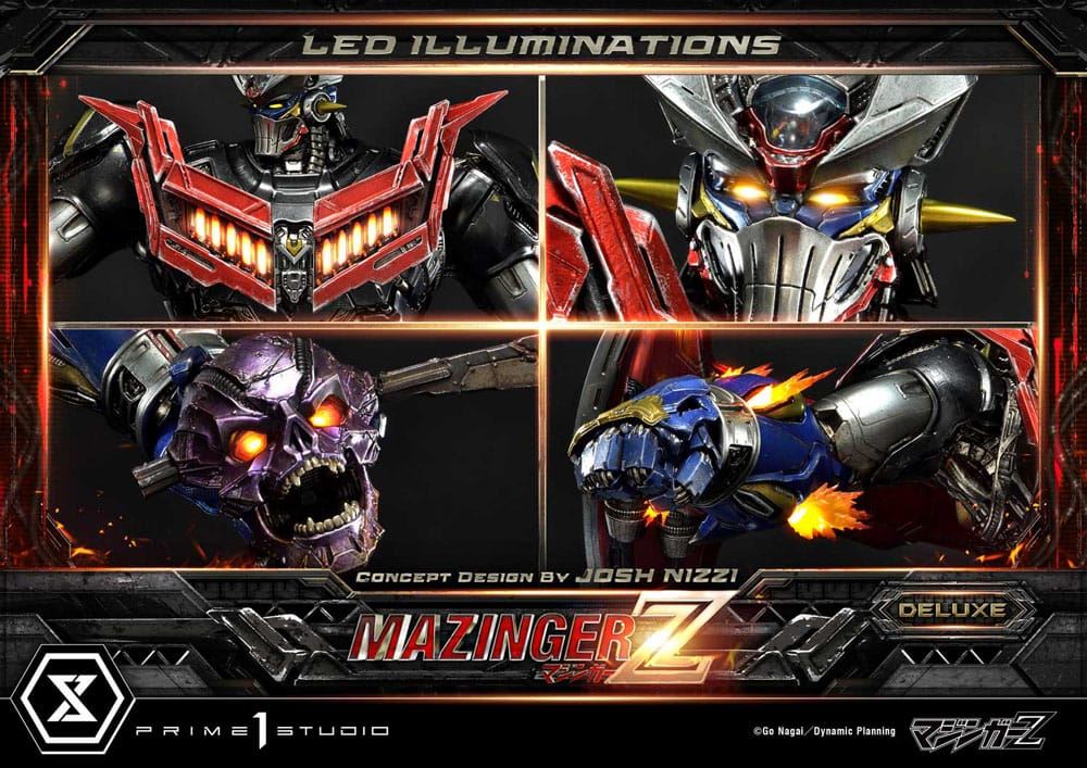 Mazinger Z Ultimate Diorama Masterline Statue Concept Design by Josh Nizzi Delux