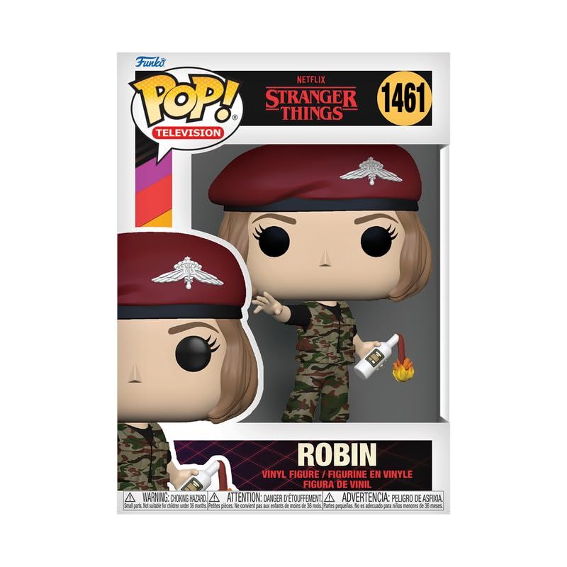 Stranger Things POP! TV Vinyl Figure Hunter Robin with Cocktail 9 cm