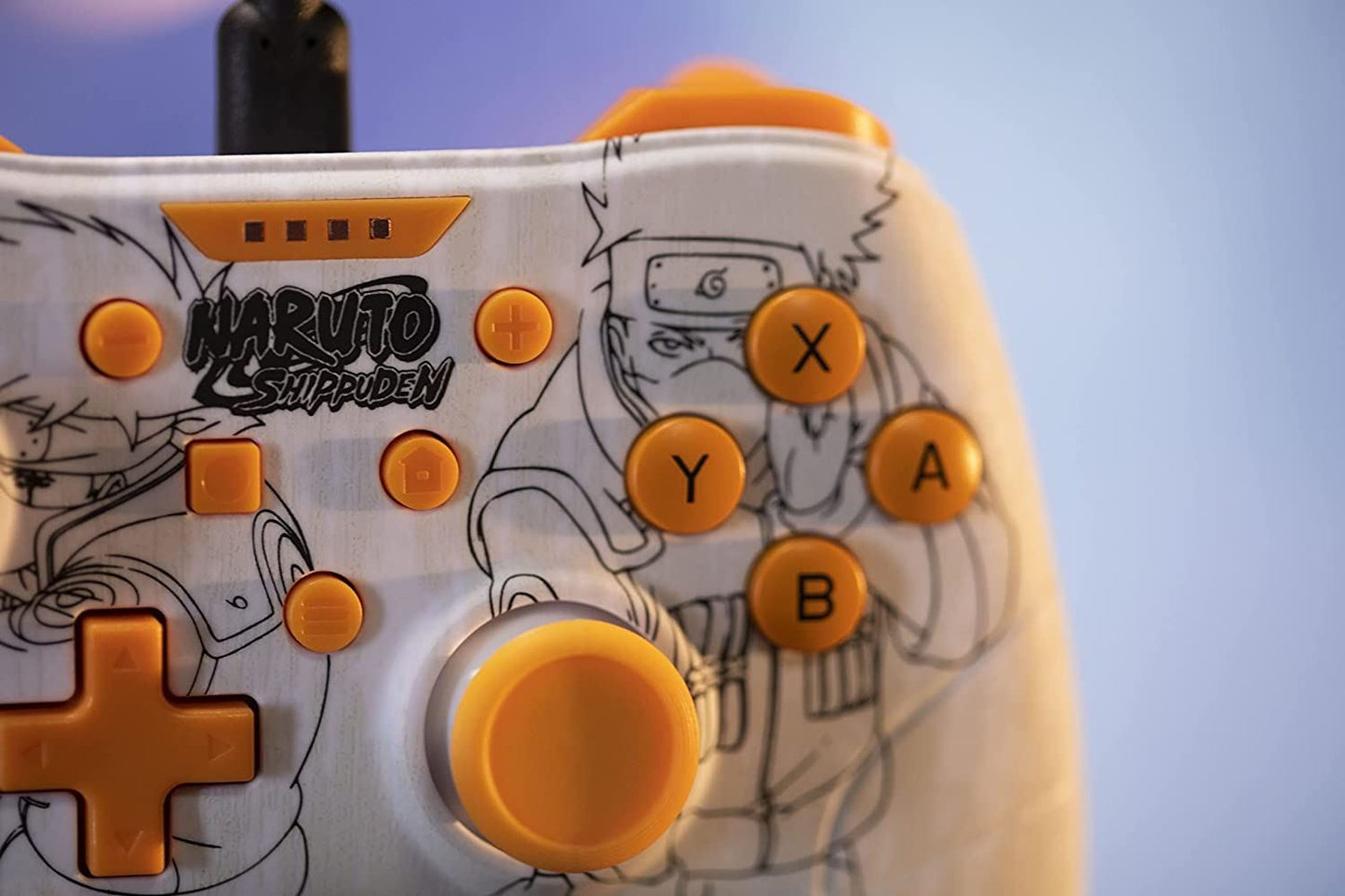 Konix Naruto Switch Wired Controller (White) /Switch