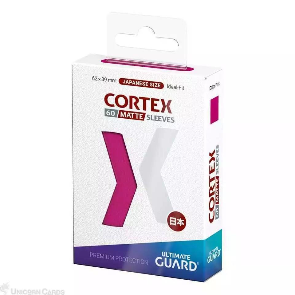 Ultimate Guard Cortex Sleeves Japanese Size Matte Pink (60)